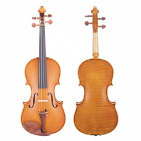 QV305欧料纯手�工制作小提琴