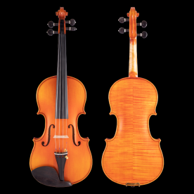 QV205虎☆纹考纯手工油漆考级小提琴